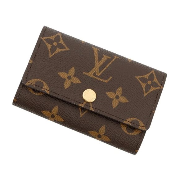 LOUIS VUITTON Key Case Multicles 6 Monogram Brown - Picture 1 of 16